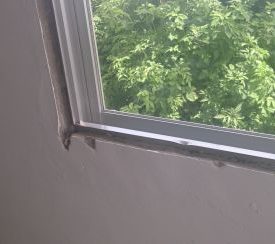 窓枠改修工事